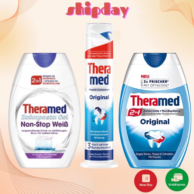 Kem đánh răng Theramed 2in1 - Đức