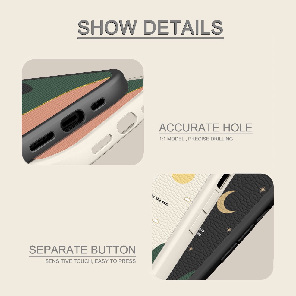 Ốp Điện Thoại Tpu Dẻo In Hình Mặt Trời Và Mặt Trăng Cho iPhone 6 / 7 / 8 Plus / X / XR / Xs Max 13 / 12 / 11 Promax