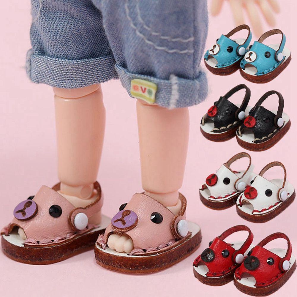 Giày Búp Bê LAYOR1 Bằng Da Bò Tỉ Lệ 1 / 12BJD 1 / 11 OB11