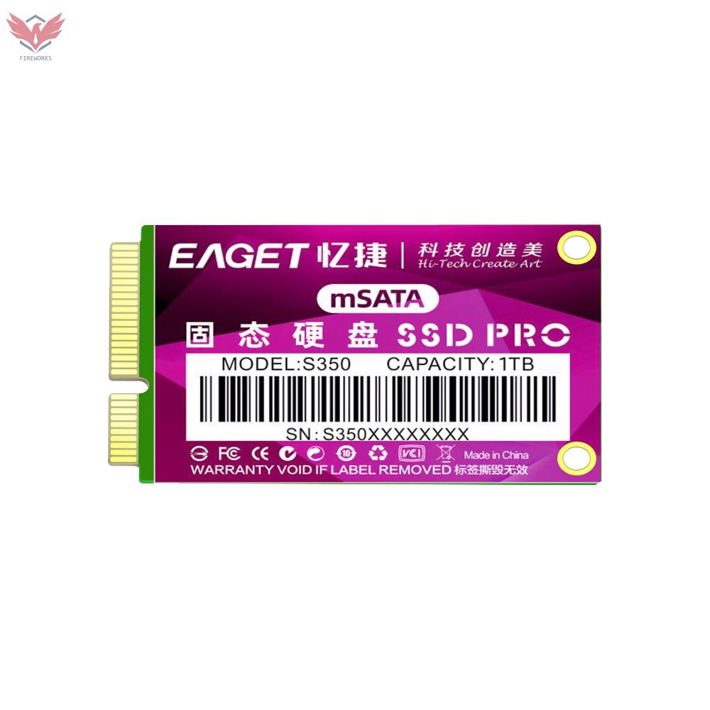Ổ Cứng Ssd Eaget S350 Ssd M-Sata Tốc Độ Cao Dành Cho Pc / Laptop 1tb | BigBuy360 - bigbuy360.vn