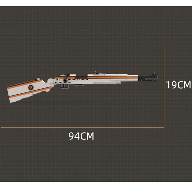 Đồ Chơi Lắp Ráp Mô Hình Kar 98K  CSGO PUBG Với 1000+ Mảnh Ghép, Bản Thiết Kế Tiêu Chuẩn Của Kevin183