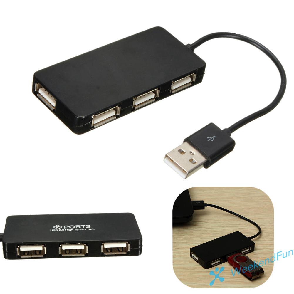 Hub 4 cổng Usb 2.0 tốc độ cao dành cho PC Laptop