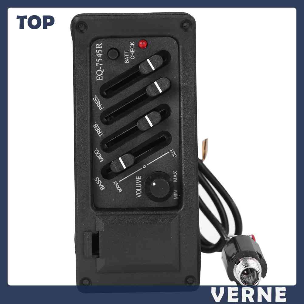 Pickup EQ-7545R 4 Band EQ Cho Đàn Guitar Acoustic