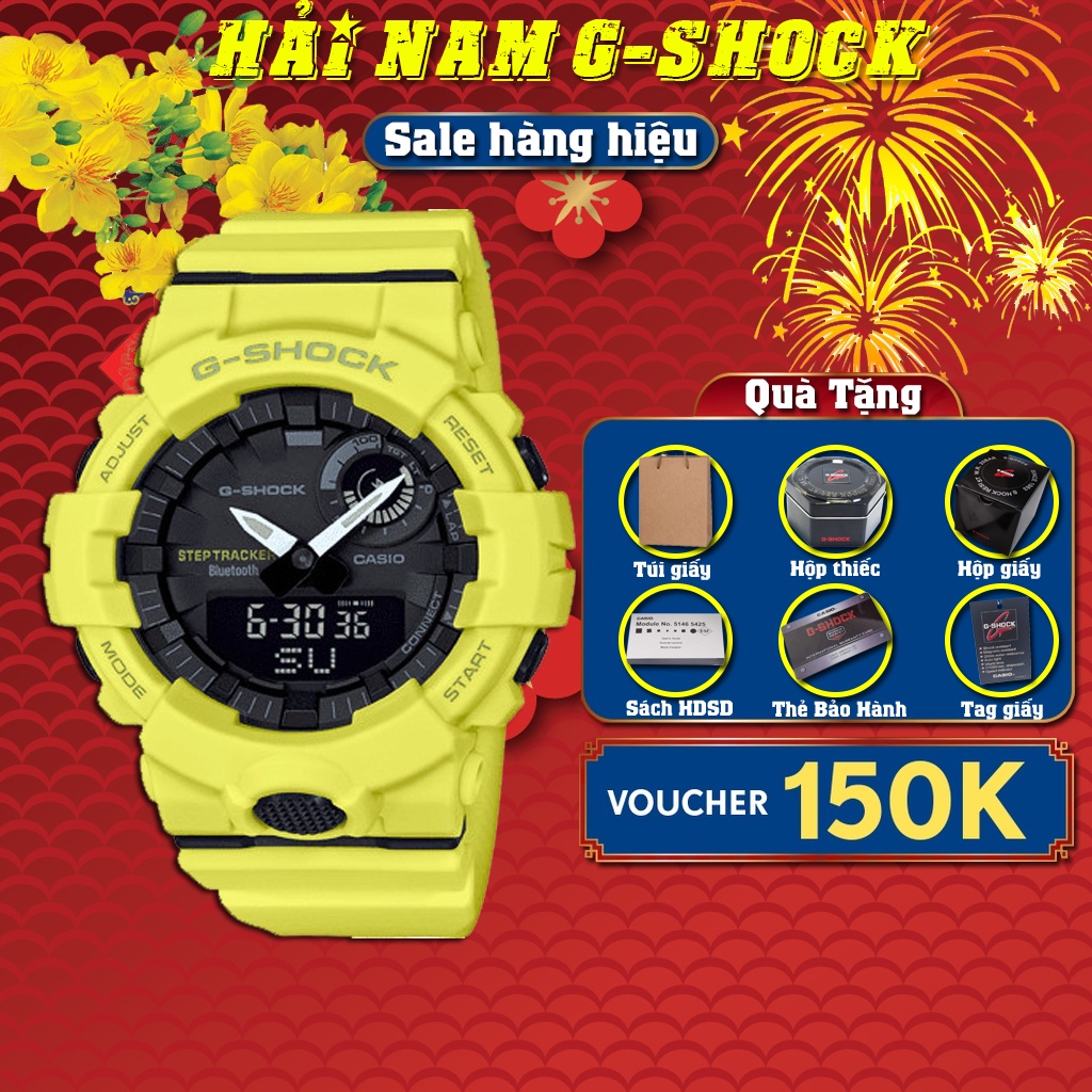 Đồng hồ nam G-SHOCK GBA-800-9A | GBA-800 | GBA800 | Full phụ kiện