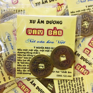 XU ÂM DƯƠNG 1 cặp 2 đồng, Cách xin đài âm dương thờ cúng Việt
