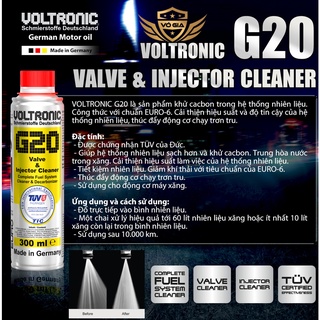 Dung dịch súc rửa động cơ VOLTRONIC E20 ENGINE FLUSH 1L - chiếc lẻ