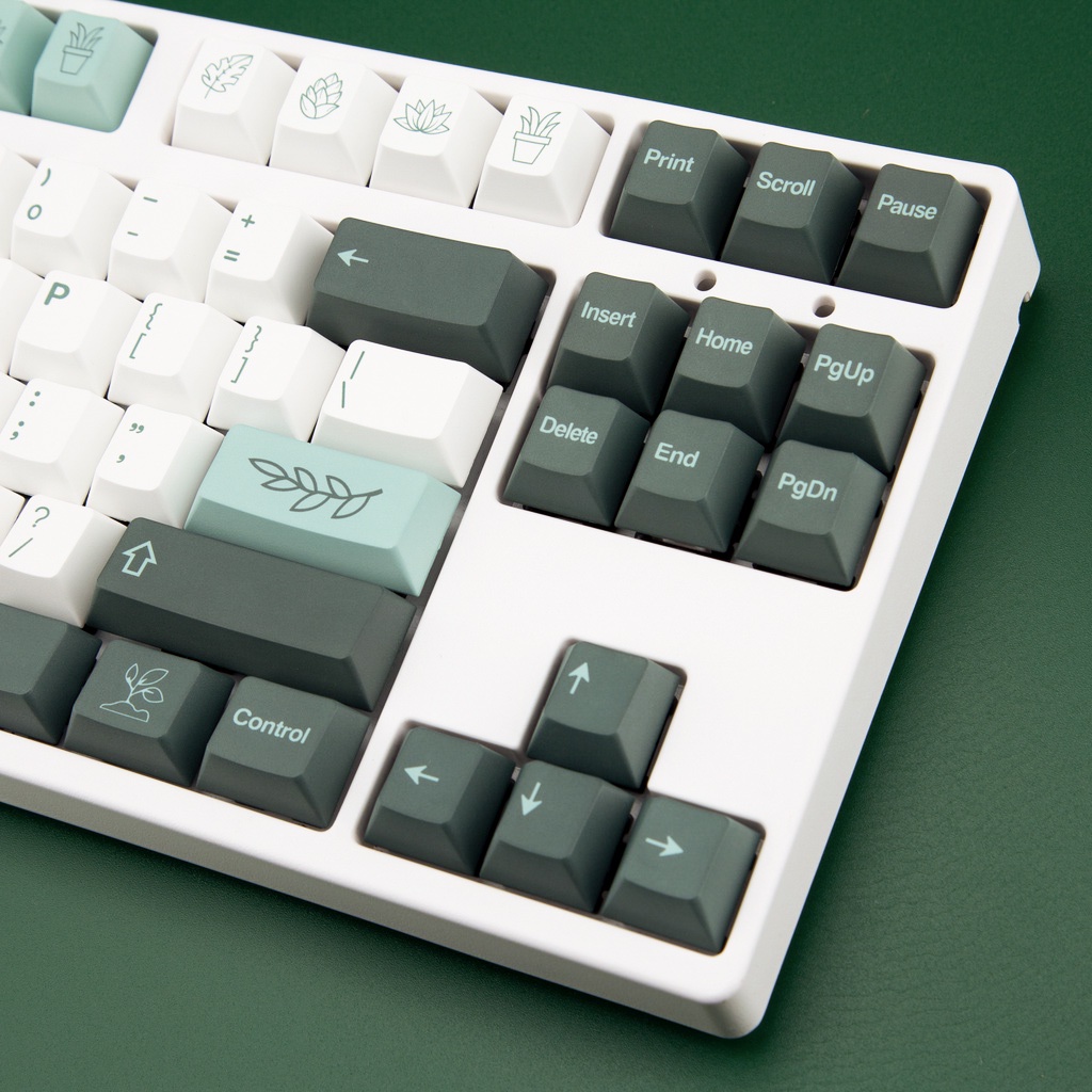 143 nút bàn phím cơ PBT chủ đề GMK BOTANICAL