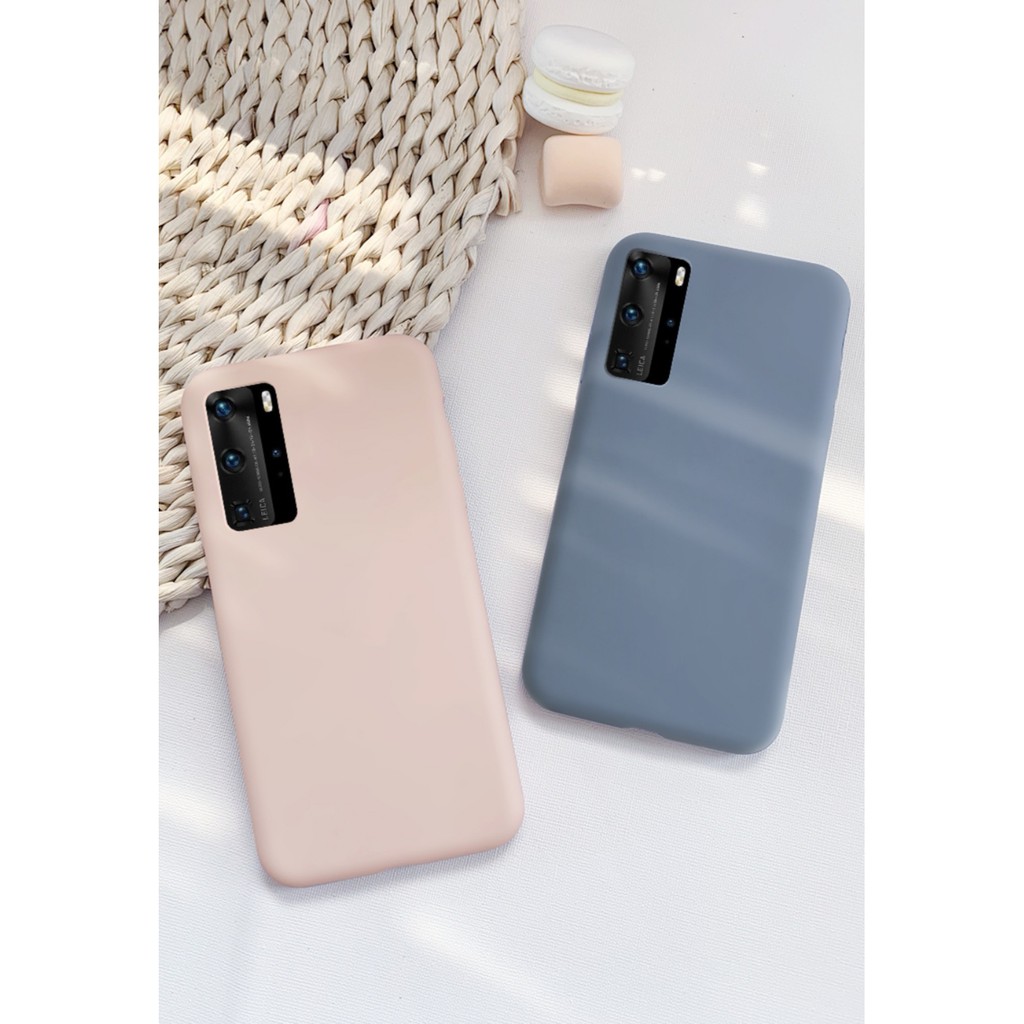 Ốp lưng Silicone bảo vệ điện thoại P40/ P40 Pro