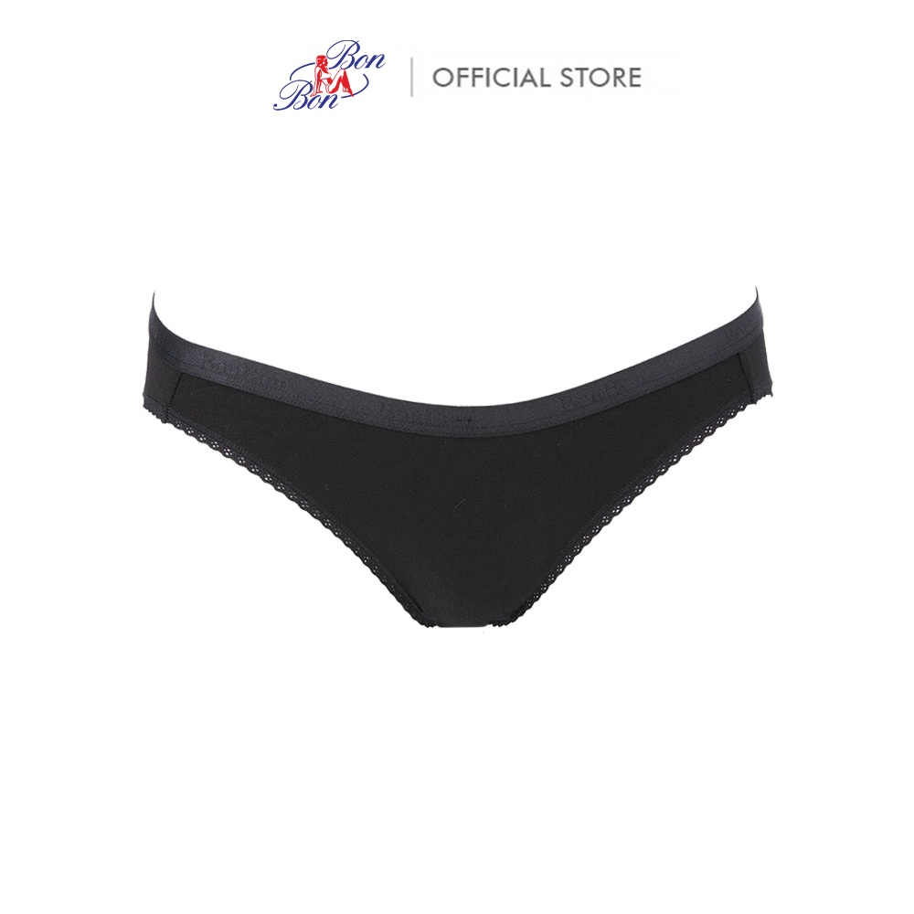 Bon Bon Quần lót cotton lưng thấp, màu đậm - SV6015-2