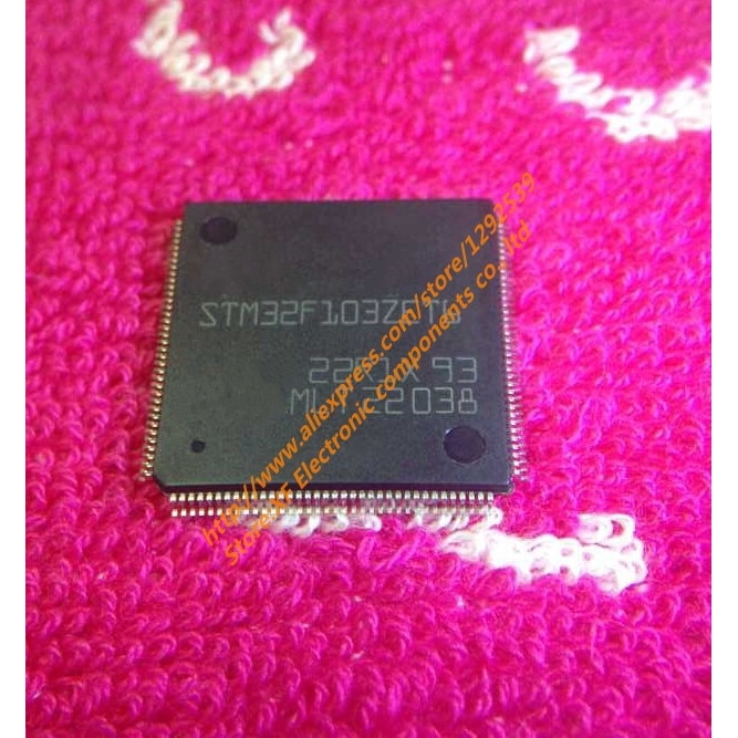 Set 5 Linh Kiện Điện Tử Stm32F103Zet6 32f103zet6 Stm32F103 Mcu 512kb Flash Mem 144-lqfp