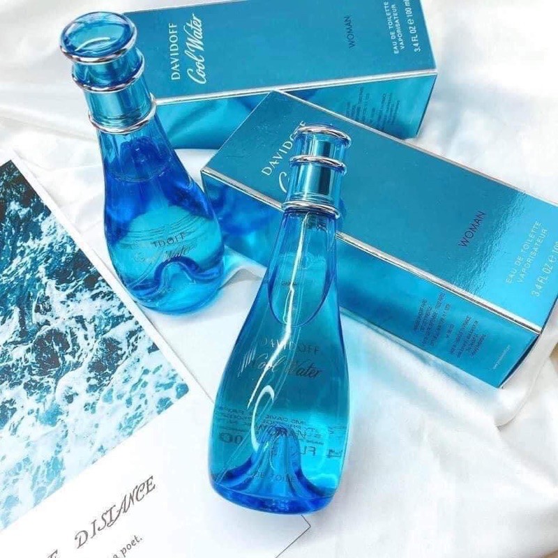 Nước hoa DAVIDOFF COOL WATER WOMAN 100ml [chính hãng 100A%]