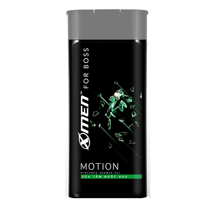 Sữa tắm nước hoa X-Men For Boss Motion - Mùi hương năng động phóng khoáng 180g