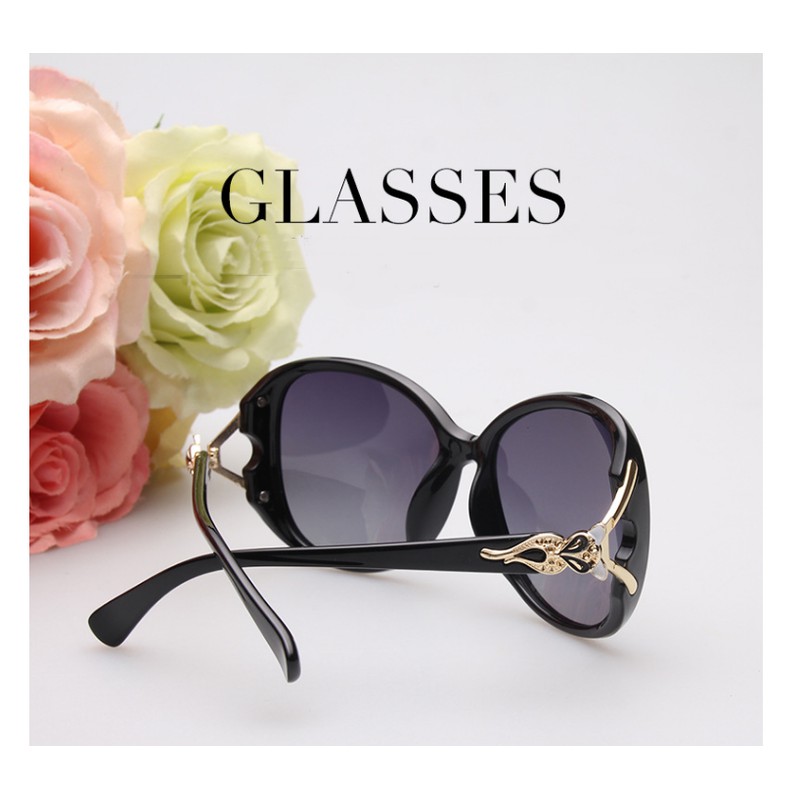 Mắt Kính Nữ Phân Cực Glasses Thời Trang Màu Đen ST2S448