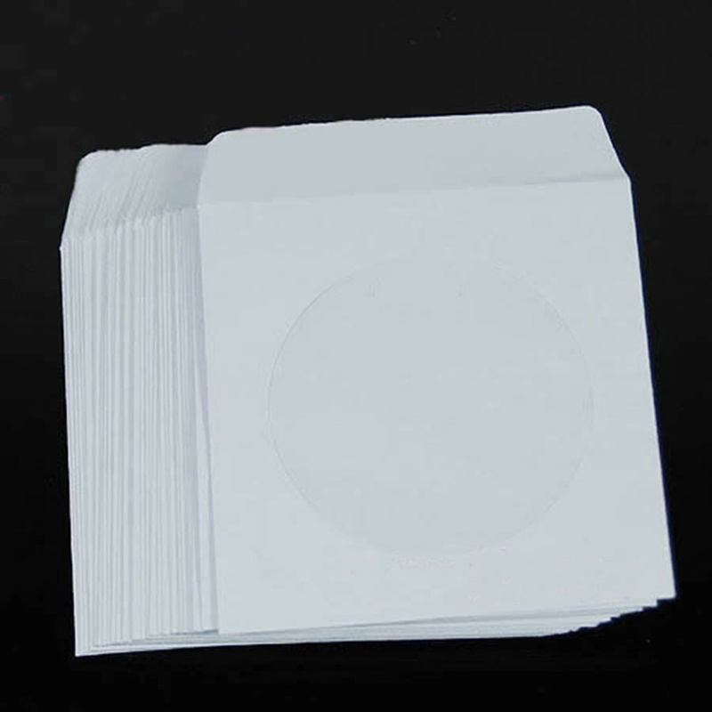 50 bao bì mini bằng giấy dùng đựng đĩa CD DVD
