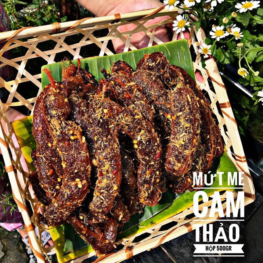 Hộp 500Gr Mứt Me Cam Thảo