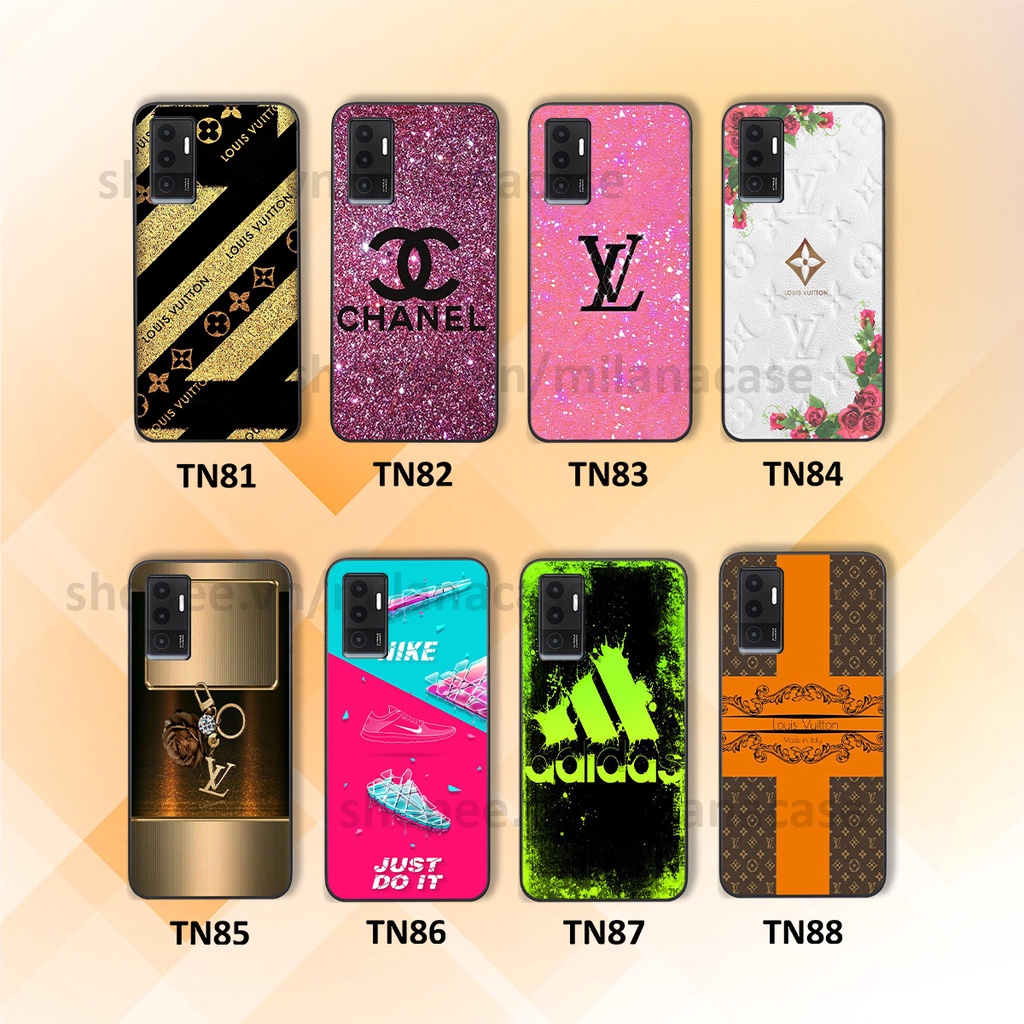 Ốp Vivo V23e in hình các thương hiệu nổi tiếng sang chảnh, đẳng cấp, cá tính