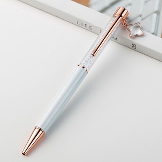Bút pha lê gắn charm hoa | DANI STORE
