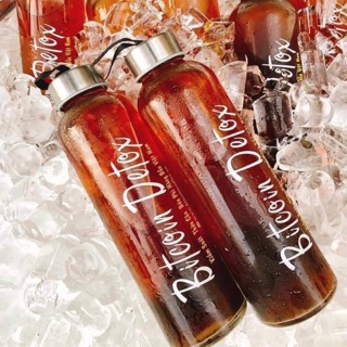 Bình detox 500ml thủy tinh cao cấp chịu nhiệt tốt