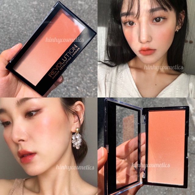 Bảng Phấn Má Cam Đào Highlighter Revolution