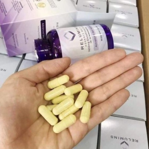 Viên Uống Trắng Da Relumins Advanced Skin Nutrients 1650mg Hộp 90 viên chính hãng Mỹ - licy house