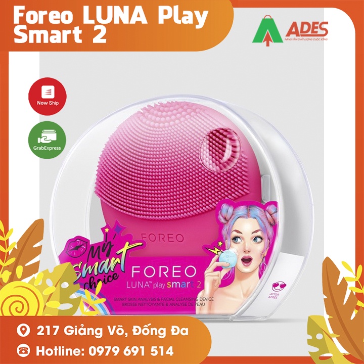 Máy rửa mặt Foreo LUNA play smart 2 - HÀNG CHÍNH HÃNG