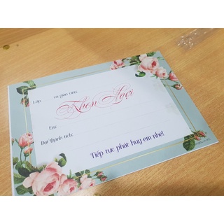 Thư khen tặng - thư khen khích lệ tinh thần - thư khen tặng Ánh Dương