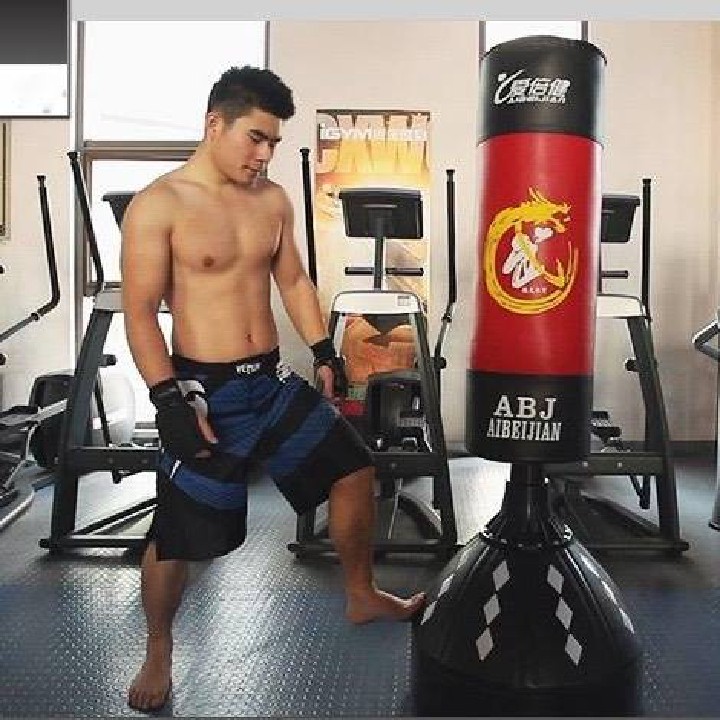 Trụ Bao Cát Đấm Bốc Boxing MMA Quyền Anh ABJ - Bao Trụ Cát Tập Đấm Bốc Boxing Tự Đứng Phiên Bản Tối Thượng Cho Phòng tập