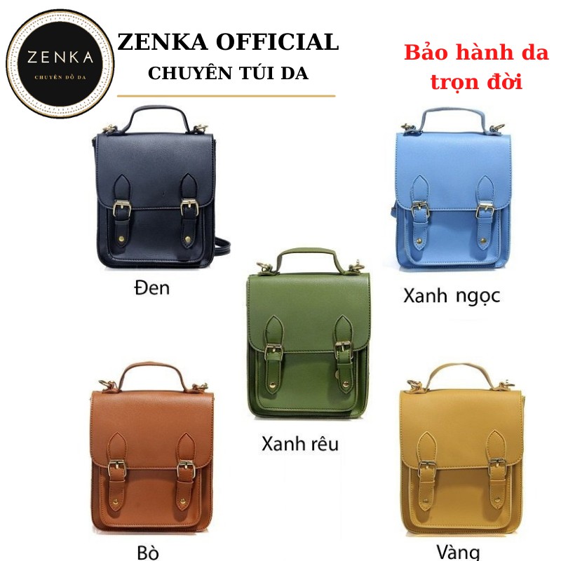 Balo nữ thời trang Zenka form cứng cáp phong cách hiện đại và rất cá tính