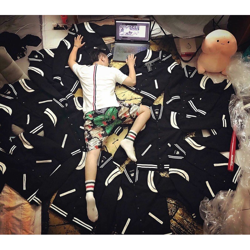 Áo khoác Teddy nách da cao cấp