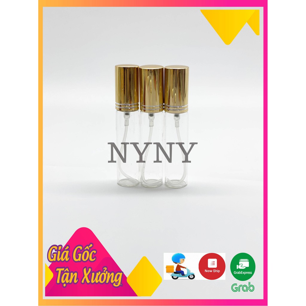 Lọ chiết nước hoa 10ml (chai thủy tinh tròn)