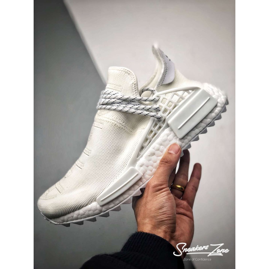 𝐑ẻ 𝐓Ế𝐓 (FREE SHIP + HỘP + QUÀ) Giày thể thao NMD Human Race Holi Trắng full ^ ; ོ , . :