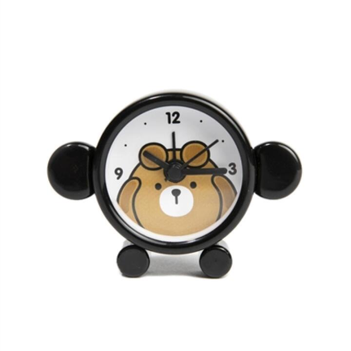 Đồng Hồ Để Bàn ARTBOX Hàn Quốc Nhỏ Gọn Bằng Kim Loại Màu Đen