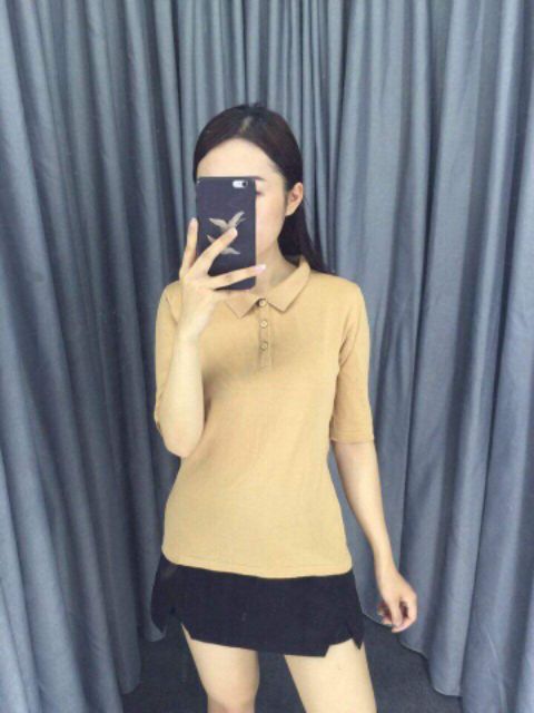 ĐẸP QUÁ Í 😍😍  mongtoghi có cổ. Hàng có bdbdbs size S M L. 5 màu tây cực kì luôn. Be , khaki, vàng, ghi, đen , nâu đất.