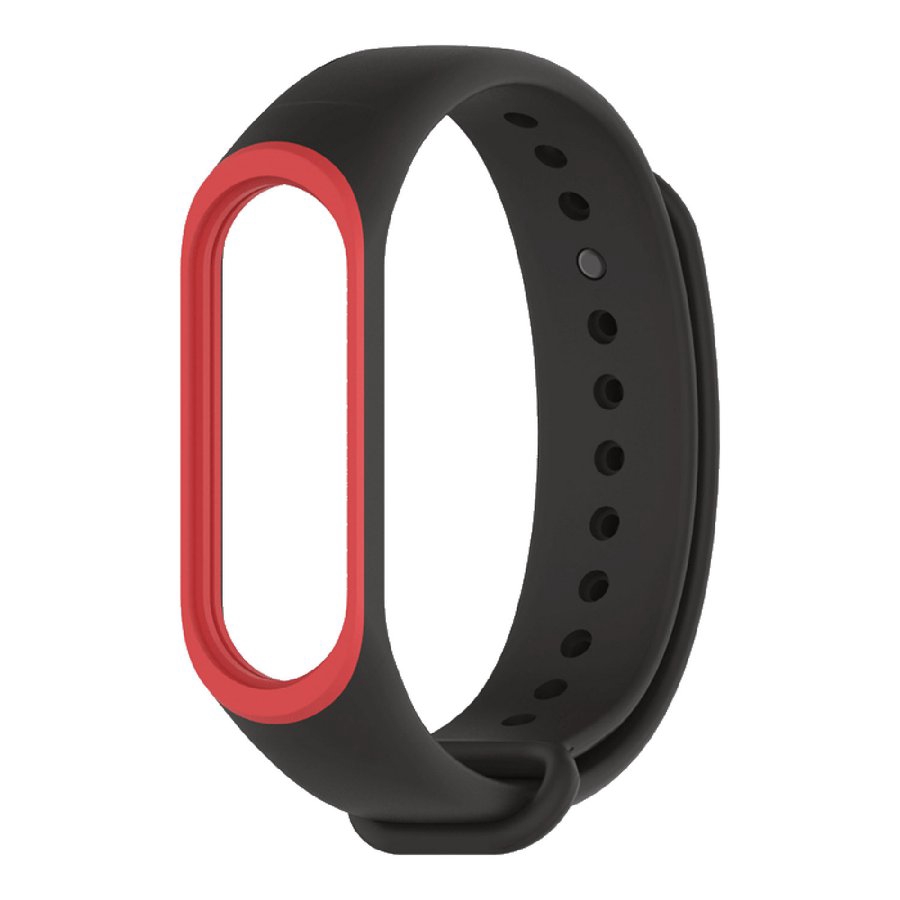 Mijobs Watch Strap Soft Silicone Bracelet Wristband For Xiaomi Mi band 3