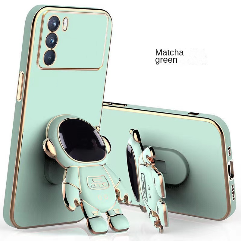 Ốp Điện Thoại TPU In Hình Phi Hành Gia 6D Cho Tecno Spark 8 Pro 7 5 Pro 7T 6 Go 6 5 Air 5 Pop 5 Lte Camon 18 18P 18T 16s 16 15