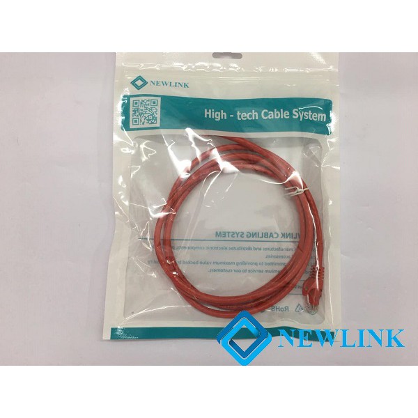 Dây cáp mạng 3M Newlink Cat6 đầu đúc cao cấp đồng 100% sản xuất việt nam