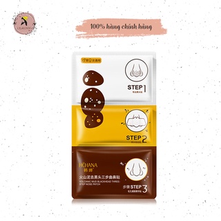 Mặt nạ lột mụn 3 bước Mặt nạ lột mụn đầu đen bùn núi lửa
