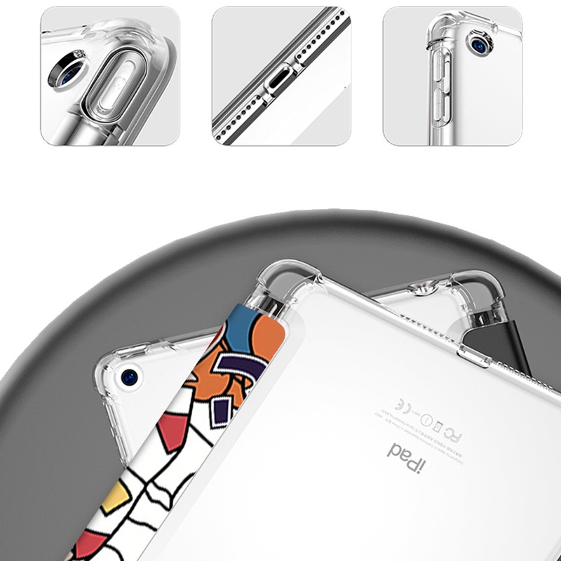 Bao da máy tính bảng DLLENCASE A188 có ngăn đựng bút thích hợp cho iPad 2020 2021 Pro 11 2019 10.2 7/8/9th 2018 9.7 5