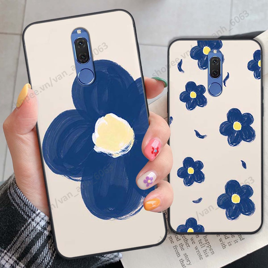 Ốp lưng Huawei Nova 2i in hình hoa, gấu rich bear nghệ thuật, thời trang