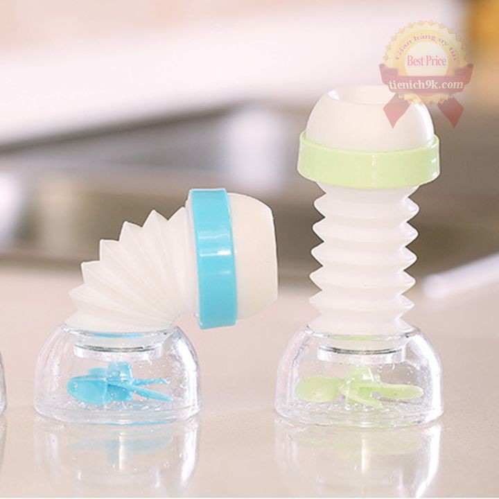 Đầu vòi LỌC NƯỚC tăng áp xoay 360 độ có cánh tăng áp hạn chế nước bắn