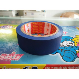 Băng dính Simini xanh dùng để dán sổ sách 3.5cm, 5cm, 7 cm loại MỎNG (9M)