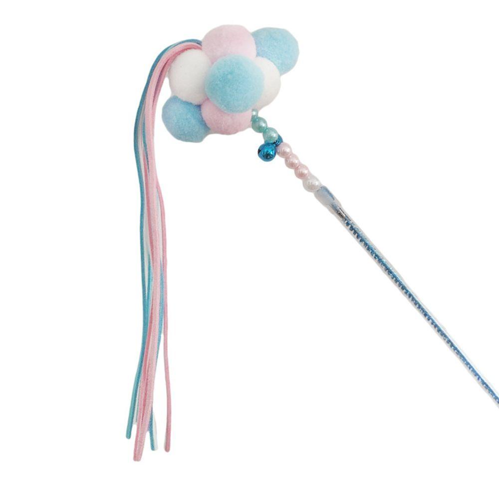 Gậy Gắn Lông Vũ Nhiều Màu Sắc Dễ Thương Cho Mèo Cưng