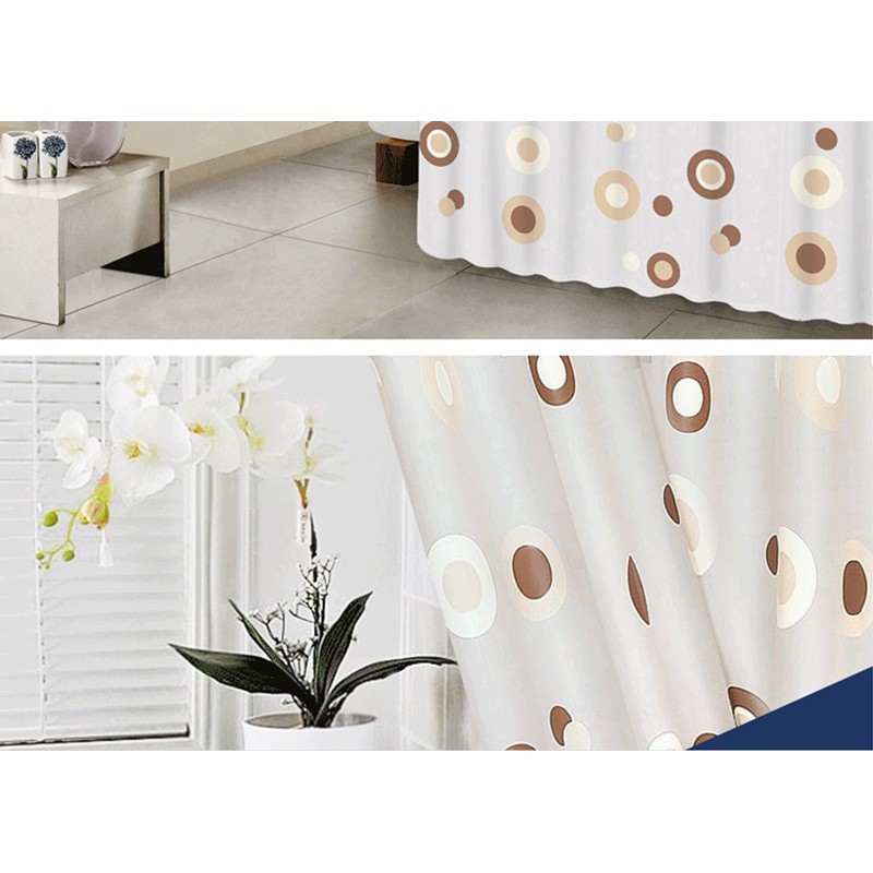 -𝐒𝐀𝐋𝐄- Màn Che Phòng Tắm Chống Thấm 180x180cm Nhiều Hình-MẪU NGẪU NHIÊN