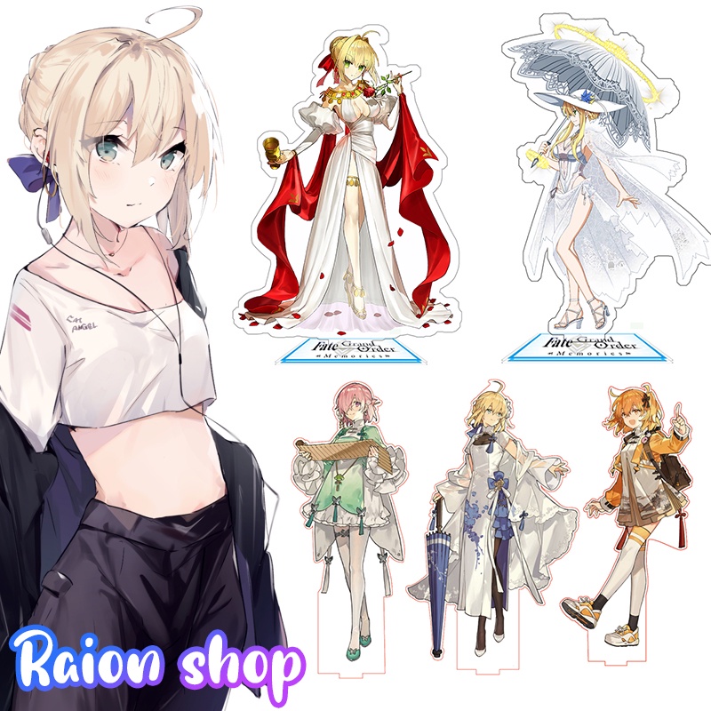 Mô Hình Standee Acrylic Mica Anime Fate Grand Order