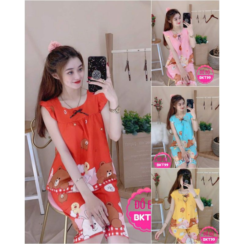 Đồ bộ nữ lửng mặc nhà