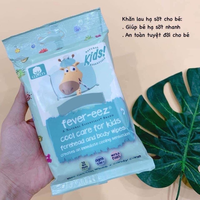KHĂN LAU HẠ SỐT FEVER