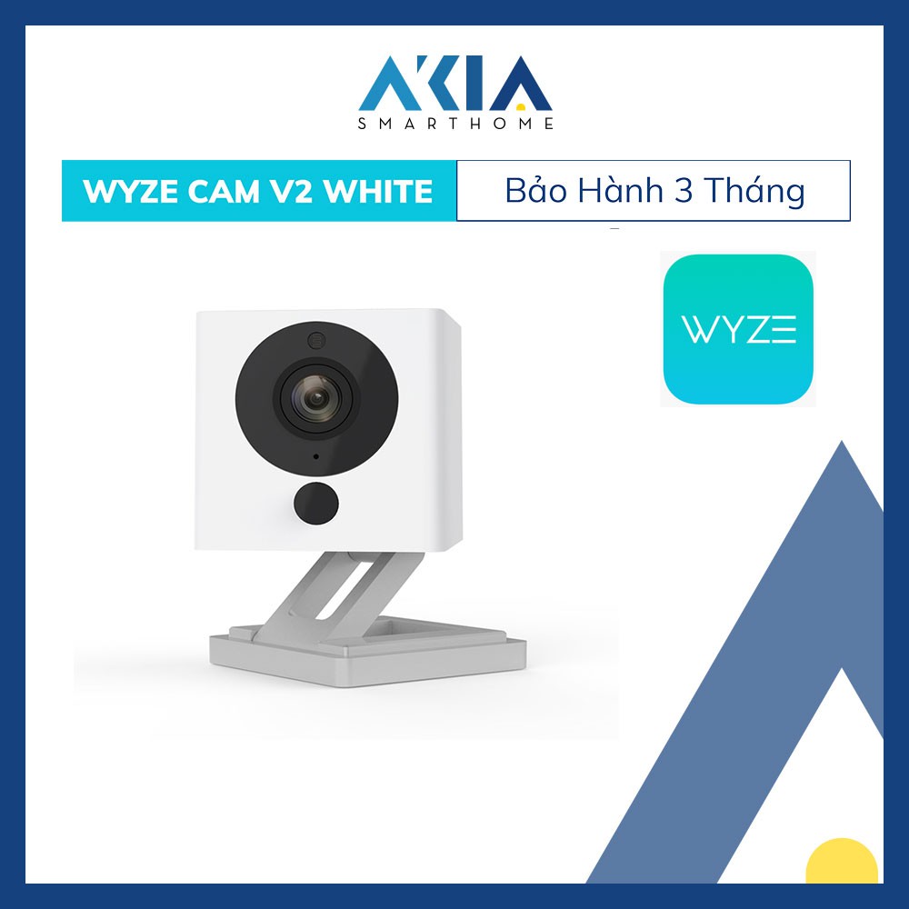 Camera Wyze Cam V3 Full HD 1080p Quay Màu Ban Đêm, Chống Nước gắn được Ngoài Trời, hỗ trợ Google Asistant &amp; Alexa