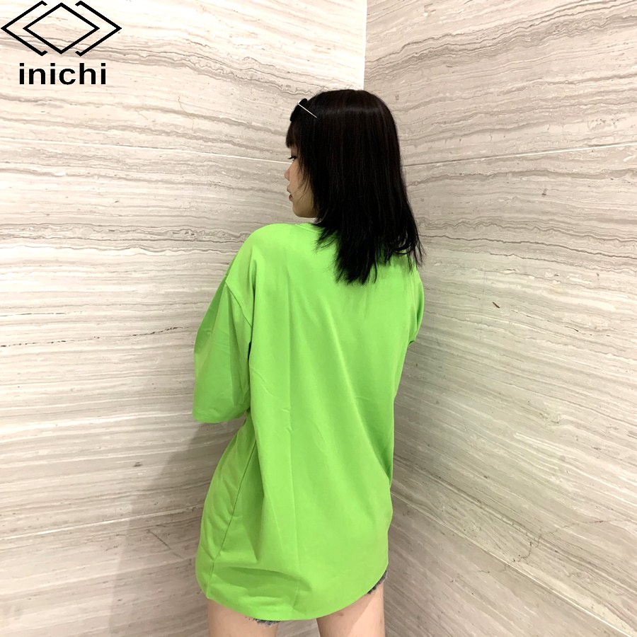 Áo thun tay lỡ INICHI A635 form rộng oversize nam nữ áo phông unisex