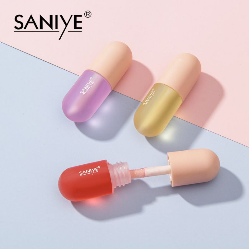 (Hàng Mới Về) Son Bóng Saniye Giữ Ẩm Làm Căng Mọng Môi 3 Màu Quyến Rũ | BigBuy360 - bigbuy360.vn