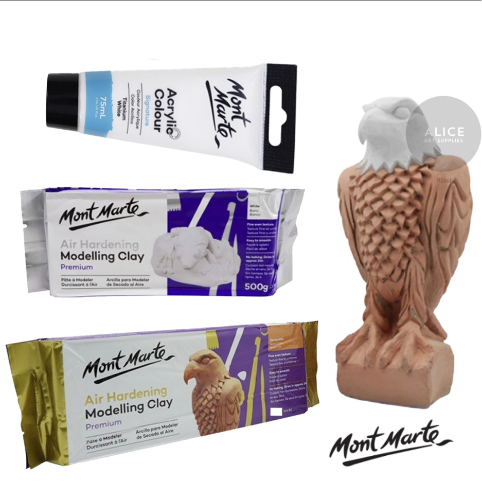 Đất nặn , Đất set tự khô , Tạo hình , Điêu khắc , Handmade DIY [Mont Marte]